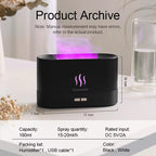 Flame Aroma Diffuser Pro 180Ml — Customizable Flame Colors