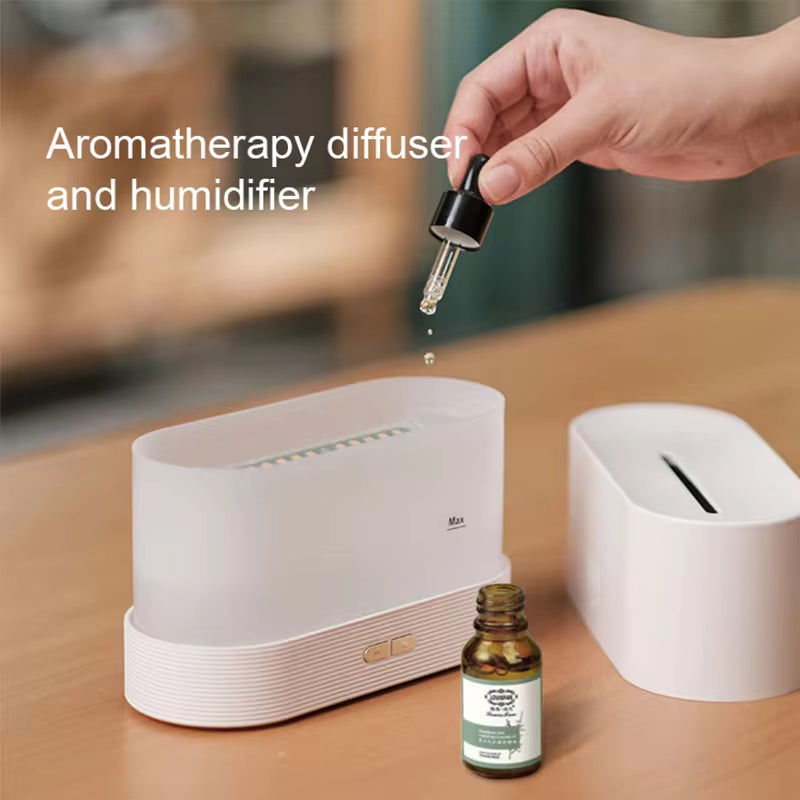 Flame Aroma Diffuser Pro 180Ml — Customizable Flame Colors