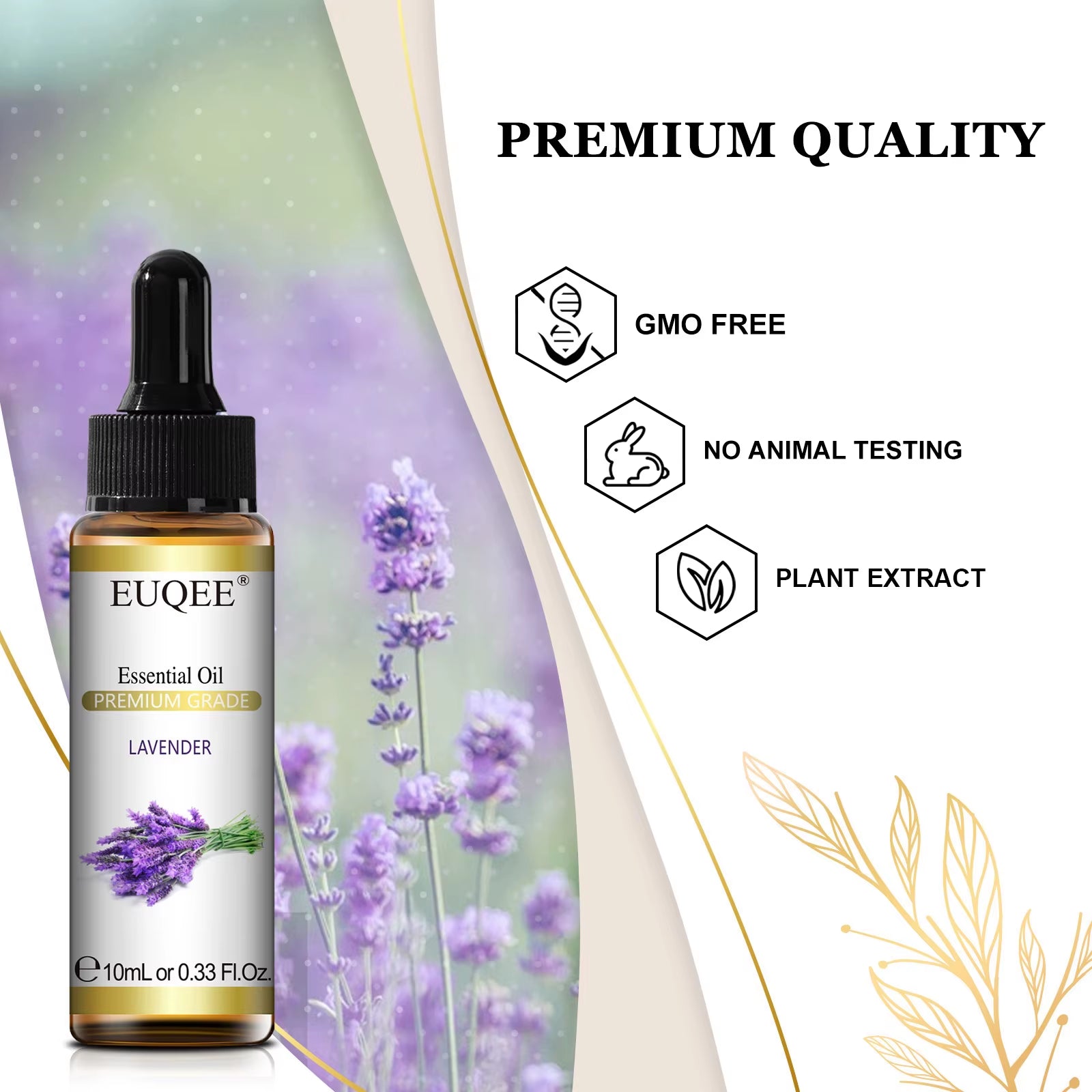 Pure Essential Oil 10Ml — Diffuser Refill, Multiple Scents